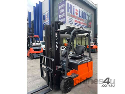 2016 Toyota Electric Container Mast Forklift 