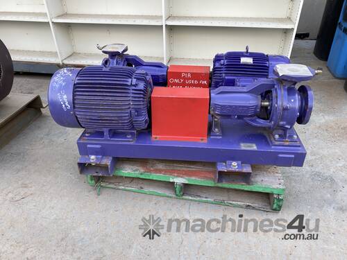 Water Transfer Pump: Ajax 100x80-160, 22kw, 2 Pole Long Coupled