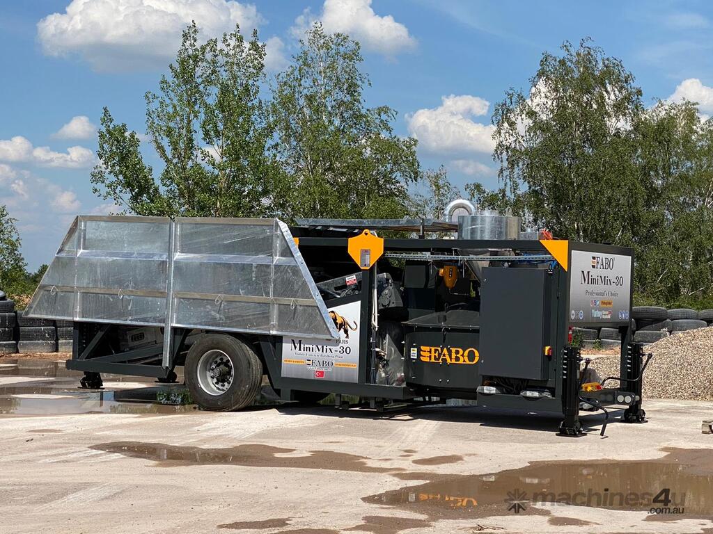 New 2023 FABO MINIMIX-30 Concrete Batching Plant In NORTHBRIDGE, WA