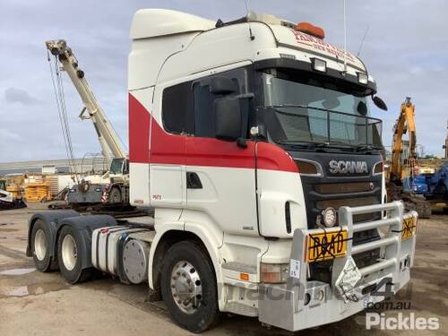 2012 Scania R series 6x4 Sleeper Cab Prime Mover