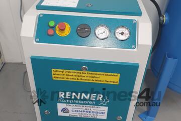Renner RSK-PRO 15-10 (15 KW) rotary screw air compressor with air dryer