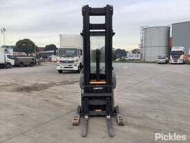 Crown RR5700 Electric Reach Forklift (Stand on) - picture0' - Click to enlarge