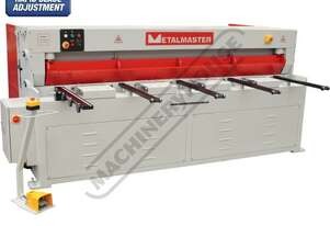 MG-840 Mechanical Guillotine 2500 x 4mm Mild Steel Shearing Capacity Manual Backgauge & Includes Rap