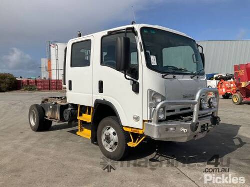 2008 Isuzu NPS Cab Chassis Crew Cab