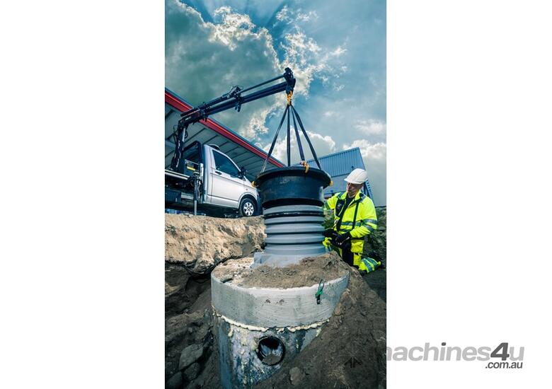caption HIAB 023TA2HD-24V Truck-Mounted Crane (260kg)