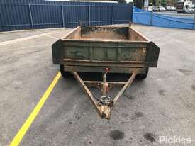 J.R. Collins Tandem Axle Tilting Box Trailer - picture0' - Click to enlarge