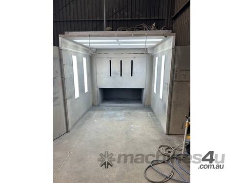 Powder coating Booth and Oven