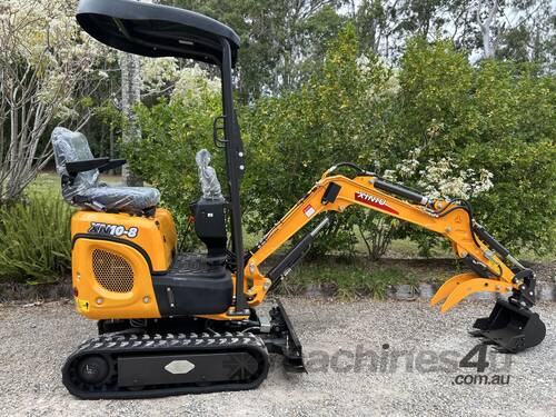 caption NEW XN10-8SE (THE 3RD GEN) RHINOCEROS DIESEL MINI EXCAVATOR