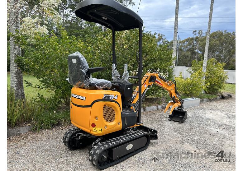 caption NEW XN10-8SE (THE 3RD GEN) RHINOCEROS DIESEL MINI EXCAVATOR