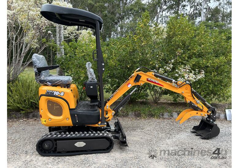 caption NEW XN10-8SE (THE 3RD GEN) RHINOCEROS DIESEL MINI EXCAVATOR