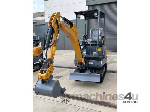 caption Hysoon HY17 Premium Mini Excavator 1.7T