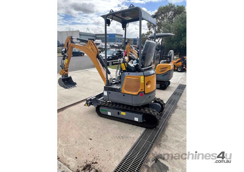 caption Hysoon HY17 Premium Mini Excavator 1.7T