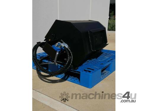 caption Rotary Hoe. Universal Mini Loader Quick Hitch