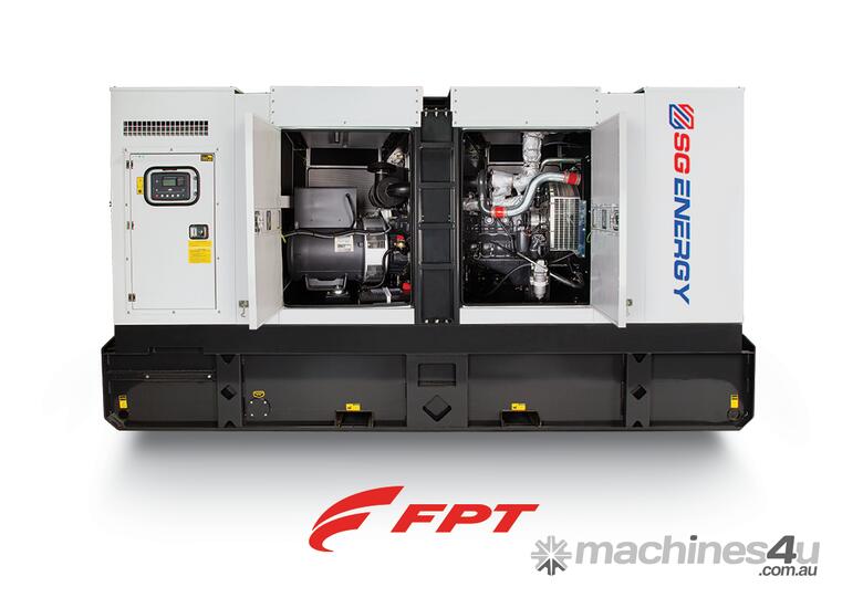 caption SG ENERGY – FPT 220 kVA Rental Specification Three Phase Generator
