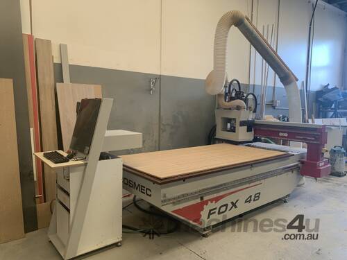 Cosmec Fox 48 Flatbed Nesting CNC Router