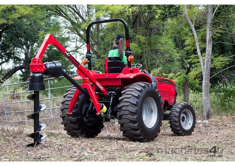 caption Mahindra Max28 Tractor