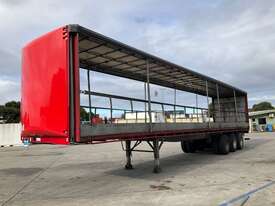 2008 Maxitrans ST3-OD Tri Axle Flat Top Curtainside B Trailer - picture1' - Click to enlarge