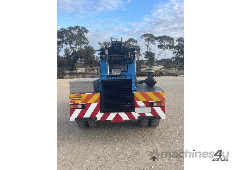 caption GLEASON CRANES 1988 FRANNA 4WD 12 PICK AND CARRY