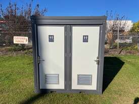 Toilet Block Twin Male and Female 2 toilets 2 hand basins Unused - picture0' - Click to enlarge