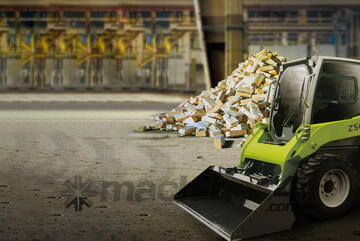 ZOOMLION ZS090V Skid Steer Loader 48.6kW Multi-Purpose Construction Vehicle!