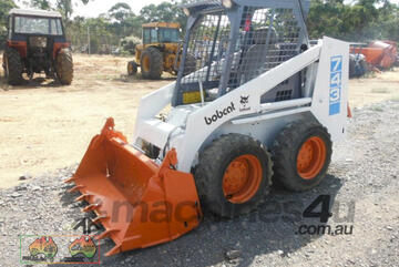 (8195) 743 Bobcat Skid Steer (Maryborough, VIC)