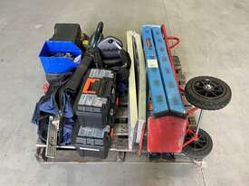 Pallet of Tools and Ladders - picture1' - Click to enlarge