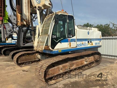 caption Soilmec SR30 drilling rig 2008