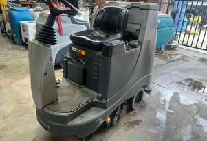 Nilfisk br755 cylindrical ride on scrubber 164 hours