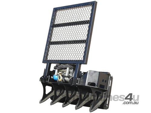 caption New 3 ton Recovery / Logging Winch, Skid Steer, Track Loader, Tractor