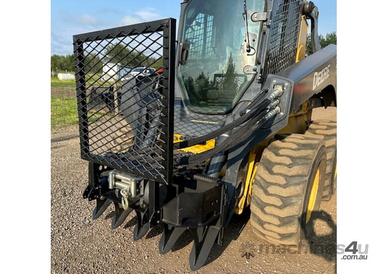 caption New 3 ton Recovery / Logging Winch, Skid Steer, Track Loader, Tractor