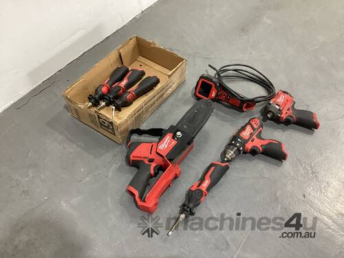 Milwaukee cordless 12V tools