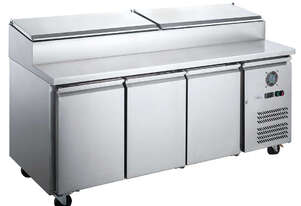 XSS8C20S3V FED-X S/S Three Door Sandwich Counter