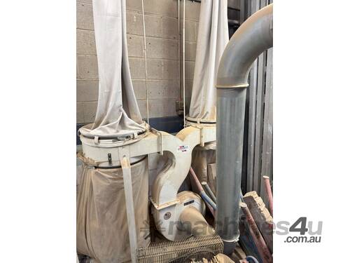 caption Twin bag Dust Extractors – 3 Units Available!