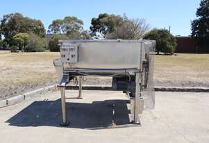 Commercial Stainless Steel Twin Paddle Mixer - 1000L - Wolff
