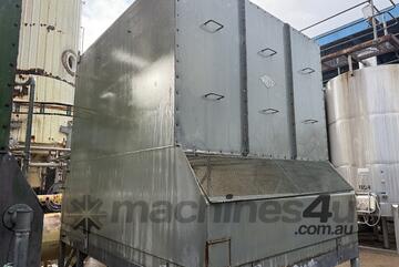 Cooling tower White 2.9m x 3.4m x 4.1m high Stand 1m high