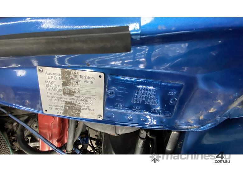 caption 1978 Holden HZ Sandman Panel Van LPG