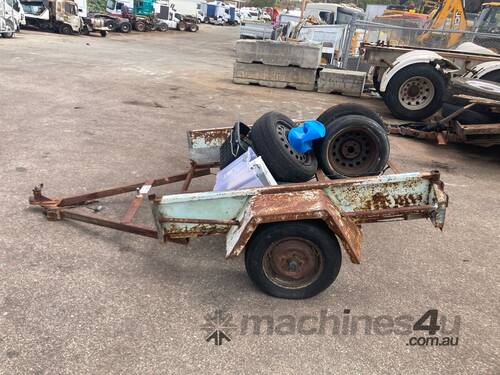 caption Unknown 6x4 Box Trailer