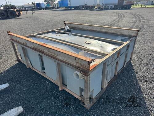 caption Ablution Storage Tank 1900x2430 2000L with steel frame