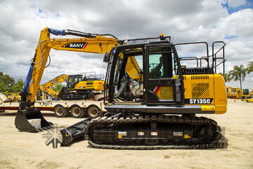 Sany SY135C Excavator Steel Tracked - 13 - 14 tonne for  