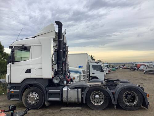 caption 2005 Scania R series 6x4 Prime Mover