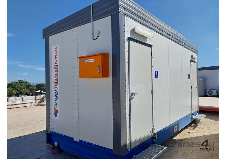 NEW 6×2.4m MF (4M, 2F) SELF-CONTAINED TOILET BLOCK REGION D2 (6655)
