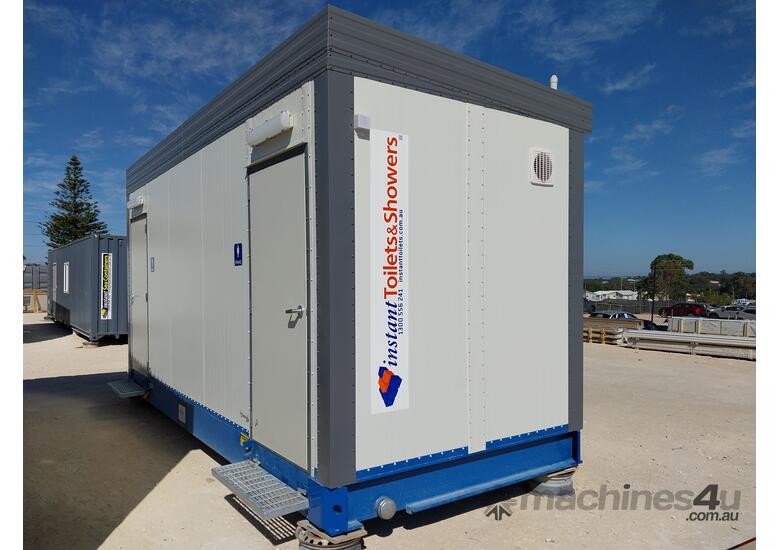 NEW 6×2.4m MF (4M, 2F) SELF-CONTAINED TOILET BLOCK REGION D2 (6655)