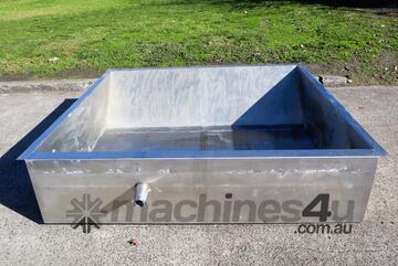 Stainless Steel Trough Tank - 1100L