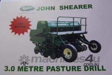 JOHN SHEARER 3 METRE PASTURE DRILL