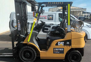 Used CAT 2.5T LPG Forklift - GPE25NT-C (Bunbury WA)