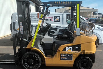   CAT 2.5T LPG Forklift - GPE25NT-C (Bunbury WA)