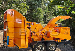 Wheel or Track Mounted 200mm Drum Wood Chipper