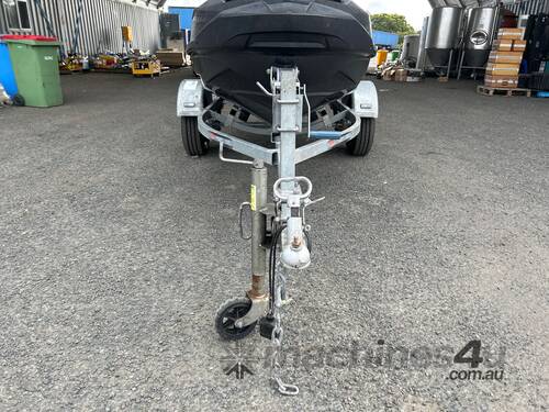 caption 2021 Superior Trailer SPW-JSKI-14 Single Axle Jet Ski Trailer