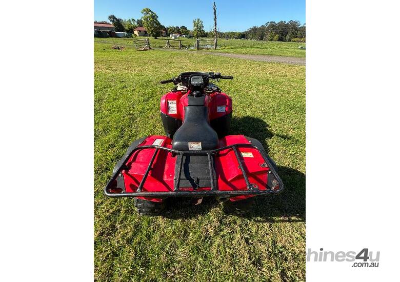 caption HONDA TRX 250 FOURTRAX 4X4 QUAD 2013 MODEL