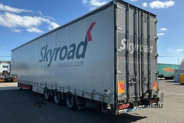 2021 Vawdrey VBS30D Tri Axle Drop Deck Refrigerated Curtainside Trailer